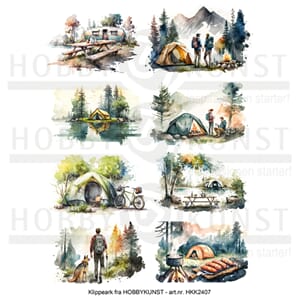 Klippeark - Campingtur