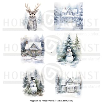 Klippeark - Blå vinter