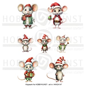 Klippeark - Søte julemus