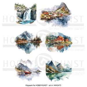 Klippeark - Fjord og fjell