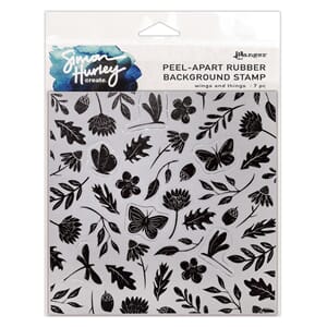 Simon Hurley - Wings and Things Background Stamp