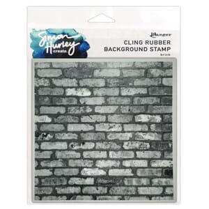 Simon Hurley - Brick Background Stamp