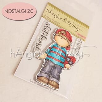 hÄnglar & Wings: Skatekille Clear stamps