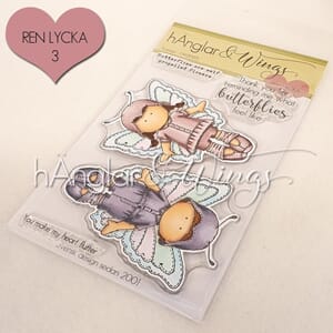 hÄnglar & Wings: Svärmeri Clear stamps