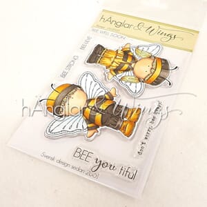 hÄnglar & Wings: Bisingar / Bees Clear stamps