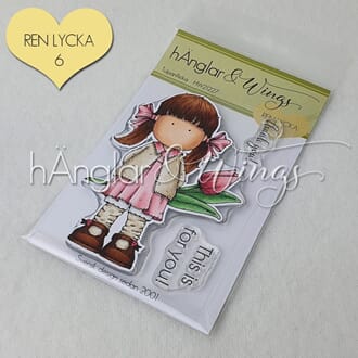 hÄnglar & Wings: Tulpanflicka Clear stamps