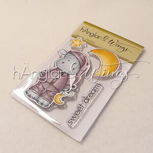 hÄnglar & Wings: Sömntuta / Sleepyhead A7 Clear stamps