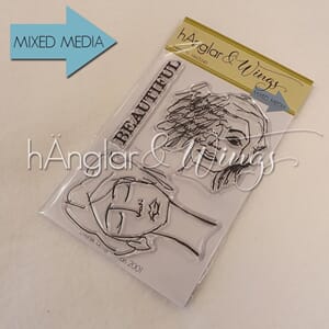 hÄnglar & Wings: Ansikten #1 / Faces #1 Clear stamps