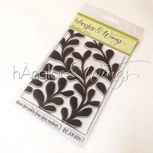 hÄnglar & Wings: Bakgrundsblad / Background lea Clear stamps