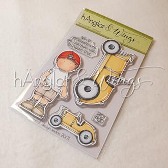 hÄnglar & Wings: Not so hot Rod Clear stamps