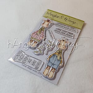 hÄnglar & Wings: Giraffer / Giraffes Clear stamps