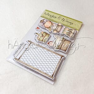 hÄnglar & Wings: Hönsmamma Clear stamps