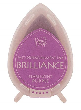 Brilliance Dew Drop - Pearlescent Purple Pigment Ink Pad