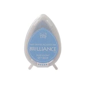 Brilliance Dew Drop - Pearlescent Sky Blue Pigment Ink Pad