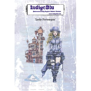 IndigoBlu - Lady Fortescue A6 Rubber Stamps