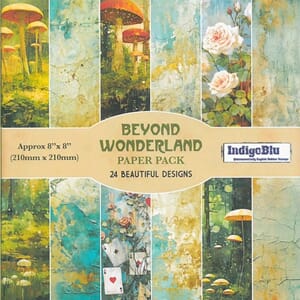 IndigoBlue - Glossy Beyond Wonderland 8x8 Inch Paper Book