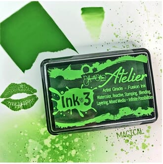 Inkon3: Atelier Goddess Green - Artist Grad Fusion Ink Pad