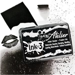 Inkon3: Atelier Paint Black - Artist Grad Fusion Ink Pad