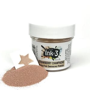 Inkon3: Strawberry Champag. Ultra Fine Embossing Powder