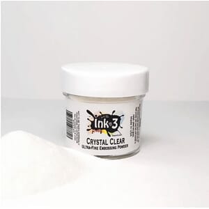 Inkon3: Crystal Clear Ultra Fine Embossing Powder