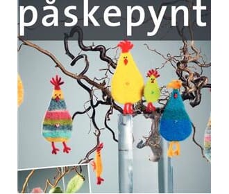 Påskepynt - fra Sandnes Garn
