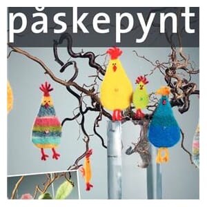Påskepynt - fra Sandnes Garn