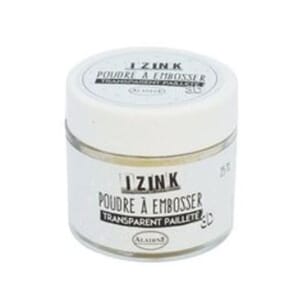 IZINK Embossing - Irridescent Sparkle Transparent, 25 ml