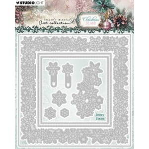 Studio Light - Christmas Blush Cutting Die Snowy Frame