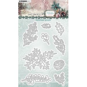 Studio Light - Christmas Blush Cutting Die Christmas Greens