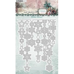 Studio Light - Christmas Blush Cutting Die Winter Curtain