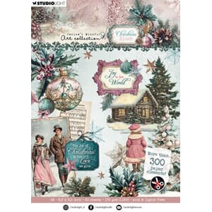 Studio Light - Jenine's Christmas Blush Die-cut Paper Elemen