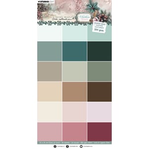 Studio Light - Jenine's Christmas Blush Unicolor Card Paper