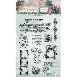 Studio Light - Christmas Blush Clear Stamp Christmas Deco