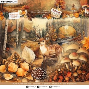 Studio Light - Autumn In The Woods Collage Paper