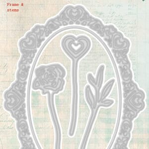 Studio Light - Frame & Stems Sending You Love Cutting Die