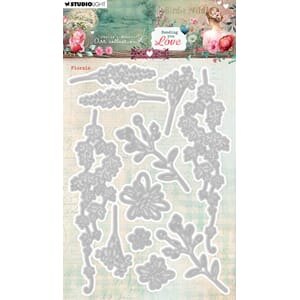 Studio Light - Florals Sending You Love Cutting Die