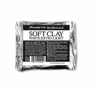 Stamperia - White Soft Clay, 80 gram