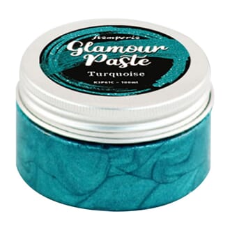 Stamperia - Turquoise Glamour Paste, 100ml