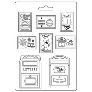 Stamperia - Soft Mould A5 Letter and Stamps