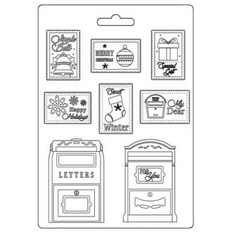 Stamperia - Soft Mould A5 Letter and Stamps