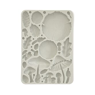 Stamperia - Wood and Mushrooms A5 Silicon Mould