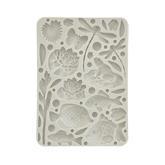 Stamperia - Fish and Dragonfly A5 Silicon Mould