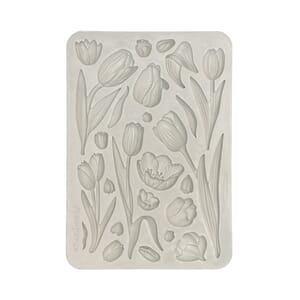 Stamperia - Tulips Silicon Mould Art of Travelling