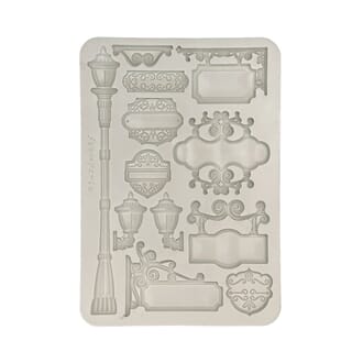 Stamperia - Plates Silicon Mould Art of Travelling
