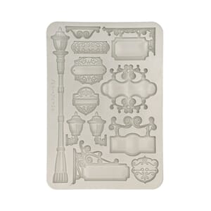 Stamperia - Plates Silicon Mould Art of Travelling