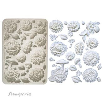Stamperia - Peony Master of Magic A5 Silicon Mould