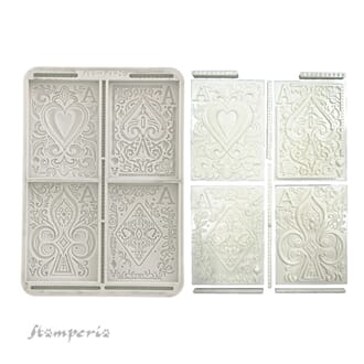 Stamperia - Cards Master of Magic A5 Silicon Mould