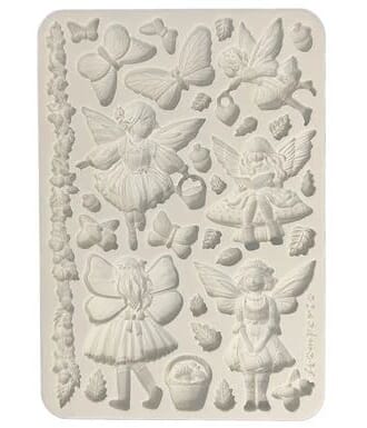 Stamperia - Whispering Woods A5 Soft Mould Fairies