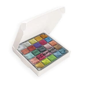 Stamperia - Watercolors Metallic Paint Set