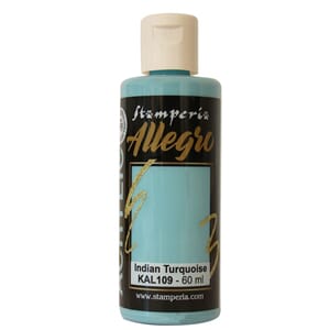 Stamperia - Indian Turquoise Allegro Paint